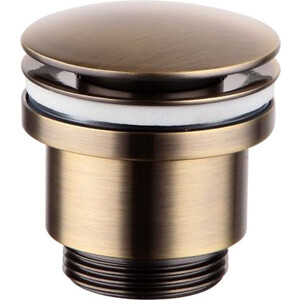 Донный клапан Lemark Click-clack 5/4'' универсальный бронза (LM8500B) донный клапан для раковины ceramica nova