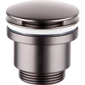 Донный клапан Lemark Click-clack 5/4'' универсальный графит (LM8500GM) донный клапан для раковины ceramica nova