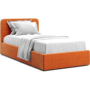 Кровать Агат Adda 90 Velutto 27 кровать детская с мягкой спинкой сердце 3 800 × 1600 мм без бортика белый оранжевый
