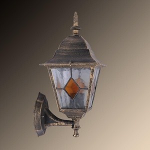 Уличный настенный светильник Arte Lamp A1011AL-1BN - фото 3