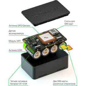 фото Мониторинговое устройство-gps трекер x-keeper gps трекер invis duos 3d l