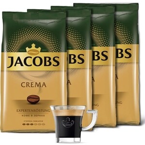 Кофе в зернах JACOBS MONARCH Crema 4000г.