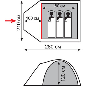 фото Палатка totem indi 3 (v2)