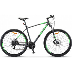 Велосипед Stels Navigator-920 MD 29'' V010 18.5'' Антрацитовый/зеленый