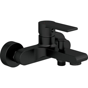 Смеситель для ванны Cersanit Brasko Black черный (63108) смеситель для ванны cersanit brasko однорычажный универсальный цвет хром