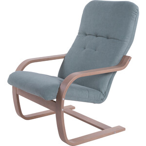 Кресло Мебелик Сайма ткань минт, каркас шимо (П0004566) п образный диван кровать boss modool шенилл gloss минт