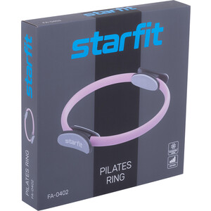 фото Кольцо для пилатеса starfit fa-0402 39 см, розовый