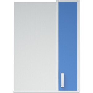 Зеркало-шкаф Corozo Колор 50 синий/белый (SD-00000709) saival classic колор комплект для собак поводок шлейка синий
