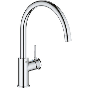 фото Смеситель для кухни grohe bauclassic хром (31535001)