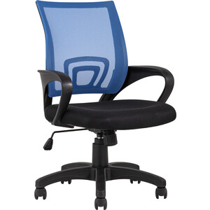 фото Кресло офисное topchairs simple синее