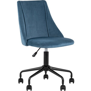 фото Стул офисный stool group сиана велюр синий