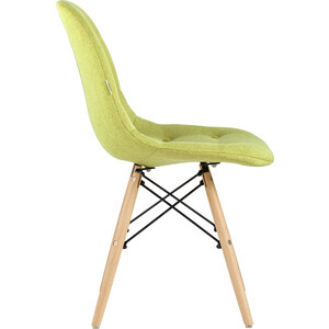 фото Стул stool group dsw soft рогожка оливковый