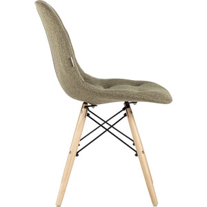 фото Стул stool group dsw soft рогожка светло-коричневый