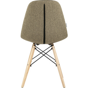 фото Стул stool group dsw soft рогожка светло-коричневый
