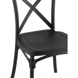 фото Стул stool group кроссбэк пластиковый черный