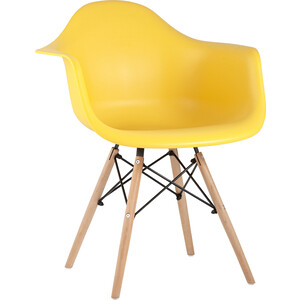 фото Stool group кресло eames w желтое