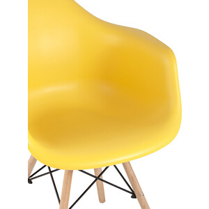 фото Stool group кресло eames w желтое