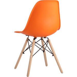 фото Stool group стул eames simple оранжевый