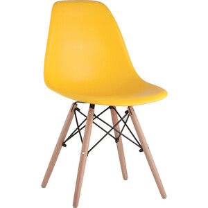 фото Stool group стул eames simple желтый