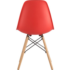 фото Stool group стул eames simple красный