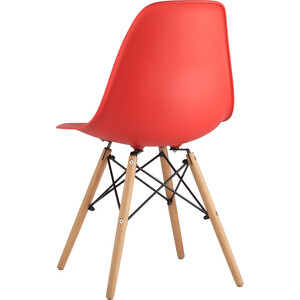 фото Stool group стул eames simple красный