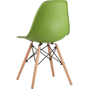 фото Stool group стул eames simple зеленый