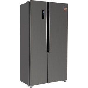 Холодильник Weissgauff WSBS 500 NFX Inverter - фото 2