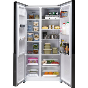Холодильник Weissgauff WSBS 500 NFX Inverter - фото 4