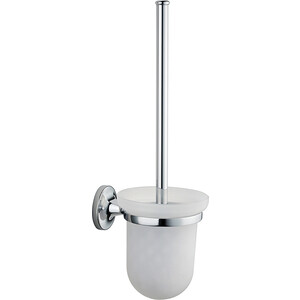 Ершик для туалета Vitra Marin хром\ белый (A44948) ершик для унитаза fixsen nero серый хром fx 240 5
