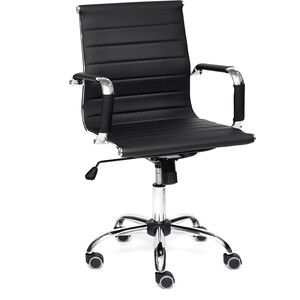 Компьютерное кресло TetChair Urban-low кож/зам, черный 36-6 компьютерное кресло arozzi verona signature soft fabric red logo verona sig sfb rd