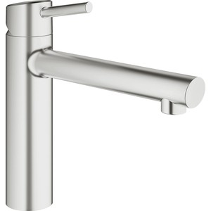 фото Смеситель для кухни grohe concetto с поворотным изливом суперсталь (31128dc1)