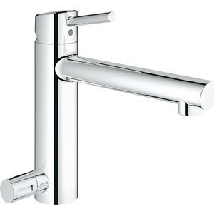 

Смеситель для кухни Grohe Concetto с поворотным изливом и запорным вентилем (31209001), Concetto с поворотным изливом и запорным вентилем (31209001)