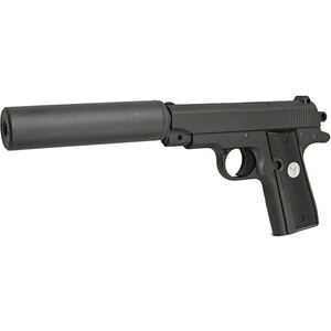 Пистолет металлический CS Toys Colt Commander (пневматика, 27,5 см) - G.2A