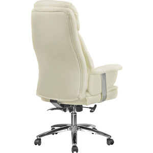 фото Кресло riva chair rch 9501 экокожа кремовый