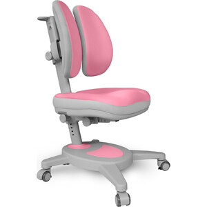 Кресло Mealux Onyx Duo (Y-115) DPG + чехол - обивка розовая однотонная с серой каймой Onyx Duo (Y-115) DPG + чехол - обивка розовая однотонная с серой каймой - фото 1