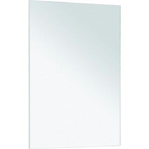 Зеркало Aquanet Lino 60 белый матовый (253905) зеркало шкаф 59 6х41х10 7 см прямоугольное белый мрамор с полочкой berossi argo ас 11904000