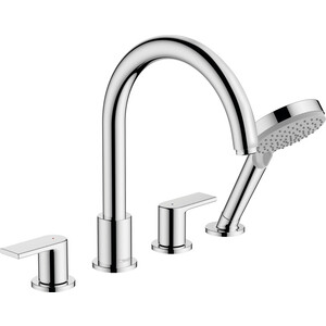 фото Смеситель на борт ванны hansgrohe vernis shape для механизма 13244180, хром (71459000)