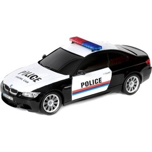 Радиоуправляемая машина GK Racer Series BMW M3 Coupe POLICE масштаб 1:18 - 866-1803PB-BLACK - фото 1