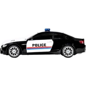 Радиоуправляемая машина GK Racer Series BMW M3 Coupe POLICE масштаб 1:18 - 866-1803PB-BLACK - фото 2