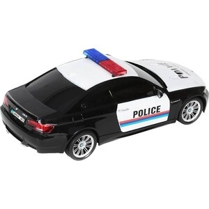 Радиоуправляемая машина GK Racer Series BMW M3 Coupe POLICE масштаб 1:18 - 866-1803PB-BLACK - фото 4