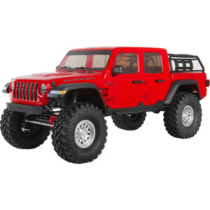 Радиоуправляемый внедорожник Axial SCX10 III Jeep JT Gladiator Rock Crawler with Portals RTR масштаб 1:10 (красный) - AXI03006T2