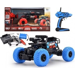 Радиоуправляемый краулер Create Toys с Wi-Fi камерой - CR-171803-blue - фото 4