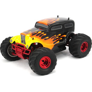 Радиоуправляемый монстр HSP Hot Rod TOP4WD RTR масштаб 1:10 2.4G - 94111TOP-STS046 - фото 1