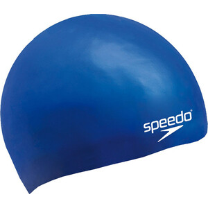 фото Шапочка для плавания детская speedo molded silicone cap jr, арт. 8-709900002, синий, силикон