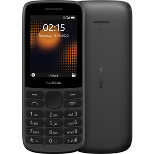 Мобильный телефон Nokia 215 4G DS Black - фото 1