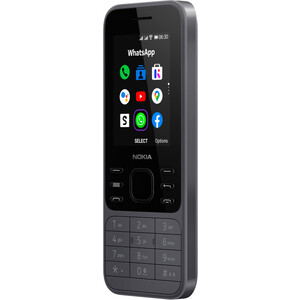 Мобильный телефон Nokia 6300 4G DS Charcoal - фото 3