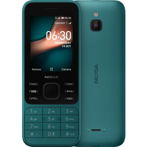 Мобильный телефон Nokia 6300 4G DS Cyan - фото 1