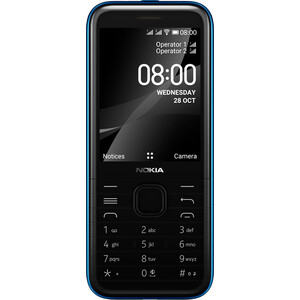 Мобильный телефон Nokia 8000 4G DS Blue - фото 2