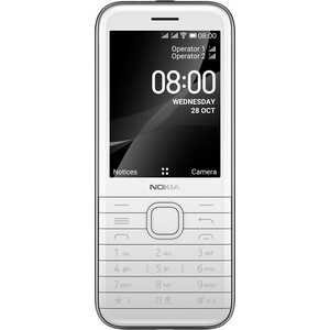 Мобильный телефон Nokia 8000 4G DS White - фото 2