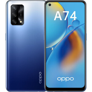 Смартфон OPPO A74 (4+128) синий A74 (4+128) синий - фото 1